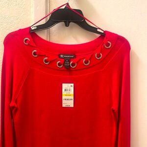 Sweater red soft for holiday